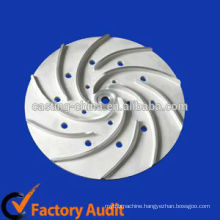 Investment Casting marine impeller,impeller sand casting process,stainless steel pump impeller casting